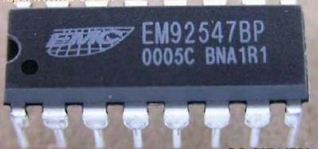 EMC EM92547BP DIP-16 CALLER ID FSK DECODER
