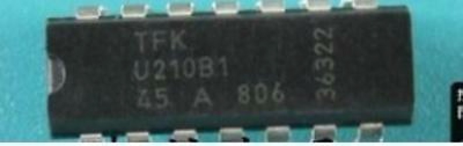 TFK U210B1 DIP-14 Phase Control Circuit Load