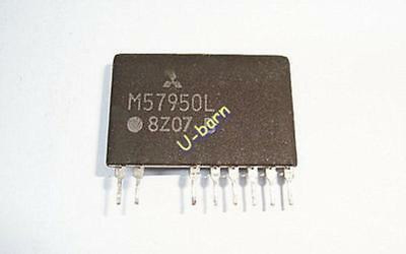 MIT M57950L SIP-8 HYBRID IC FOR DRIVING TRANSISTORMODULES