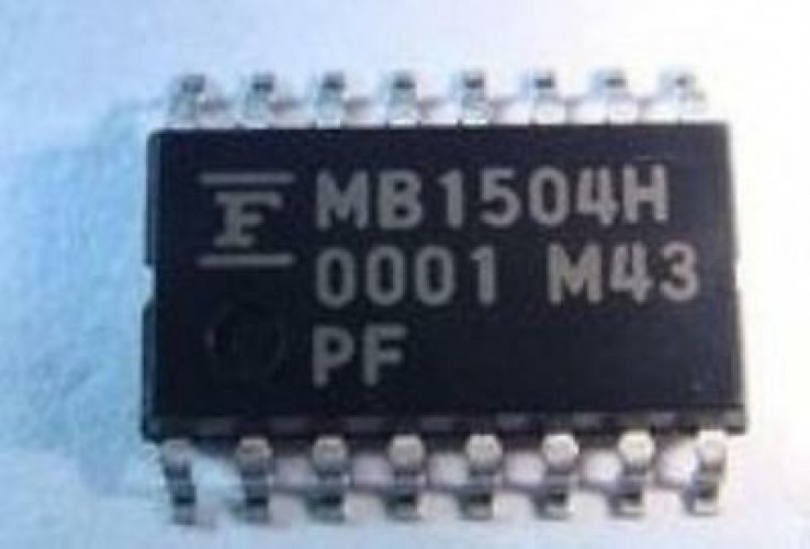 FUJI MB1504 SOP-16 ASSP SERIAL INPUT PLL FREQUENCY