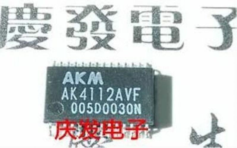 AKM AK4112AVF SSOP Circular Connector; No. of Contacts:5;