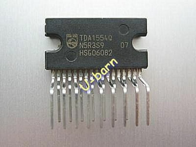 PHILIPS TDA1554Q ZIP  4x 11 W single-ended or 2 x 22 W