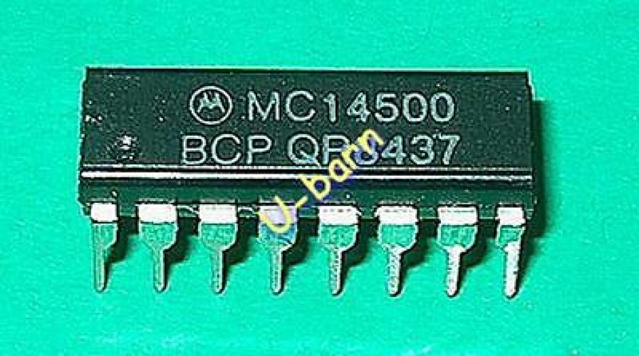 MOTOROLA MC14500BCP DIP-16 Industrial Control Unit