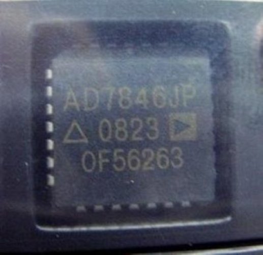 AD AD7846JP PLCC-28 LC2MOS 16-Bit Voltage Output DAC