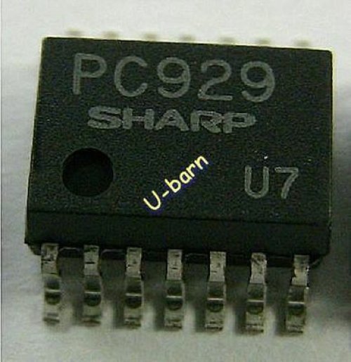 SHARP PC929 SOP14 Shortcircuit Protector Circuit Built-in Photo