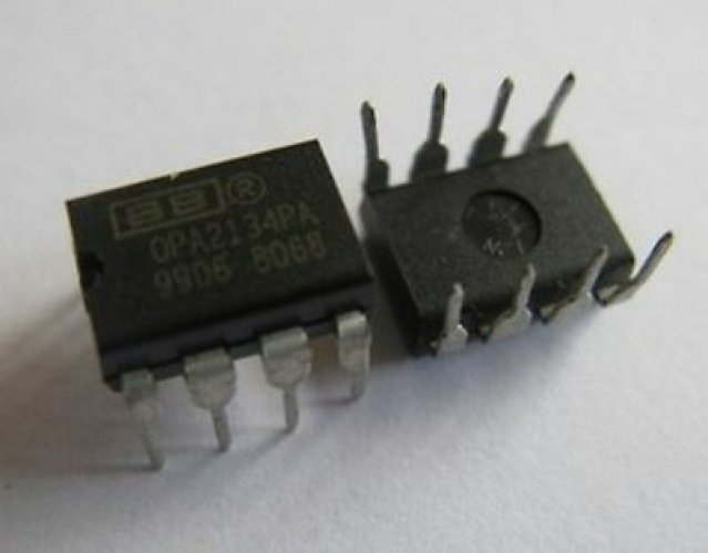 BB/TI OPA2134PA DIP-8 High Performance AUDIO OPERATIONAL