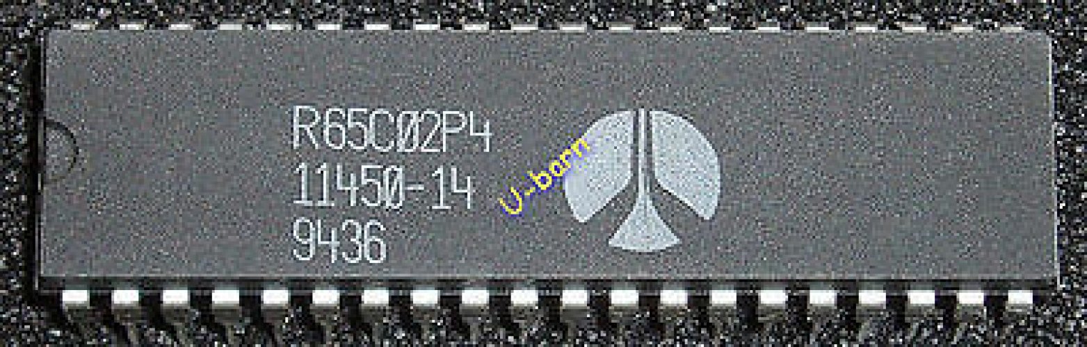 ROCKWELL R65C02P4 DIP-40 MICROPROCESSORS(CPU)