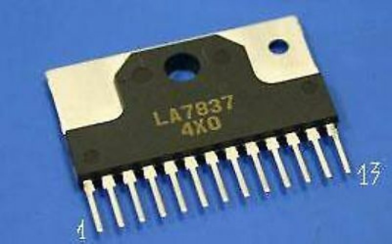 SANYO LA7837 ZIP-13 Vertical Deflection Circuit with
