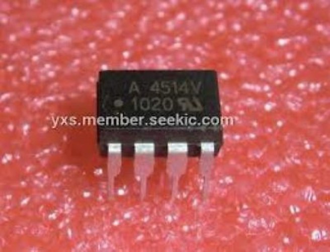 AGILENT HCPL4514V DIP8 8-Pin DIP 1 Mbit/s Single-Channel