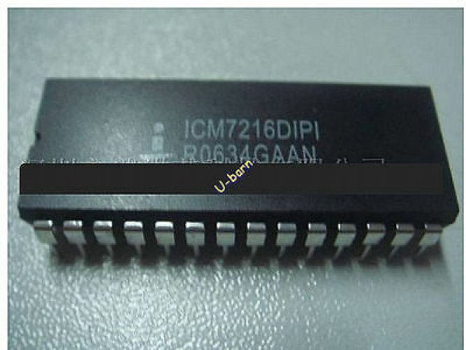 INTERSIL/HARRIS ICM7216DIPI DIP-28