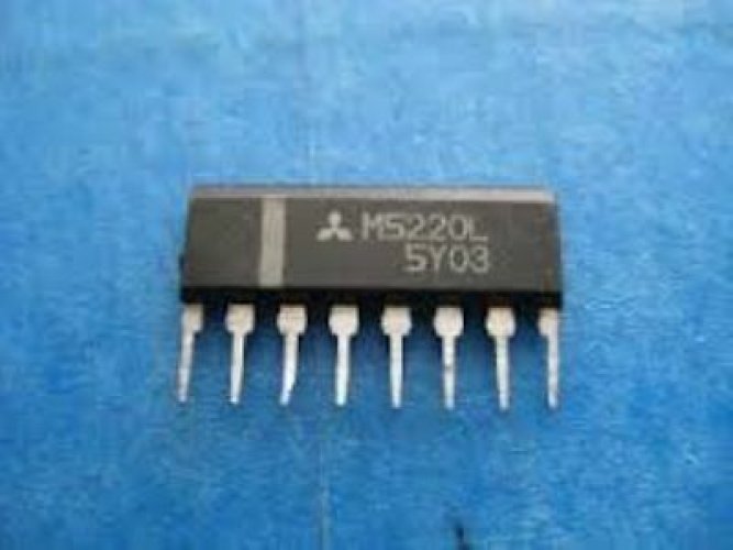 MITSUBIS M5220L ZIP-8 Dual low-noise operational