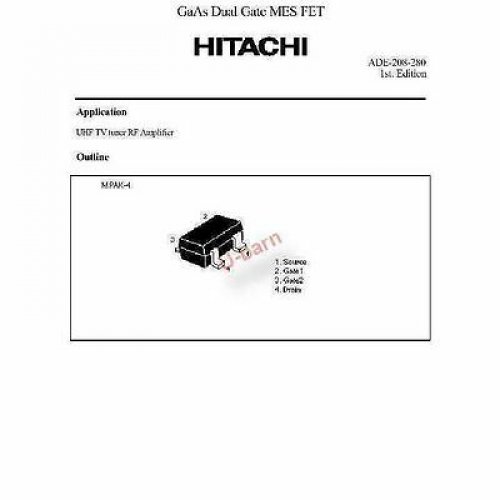 NEC/HIT SOT-143,300mA LDO Linear Regulators with, 3SK228