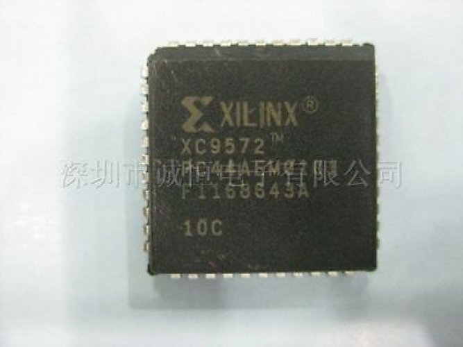 XILINX XC9572-10PC44C PLCC44 XC9572 In-System Programmable