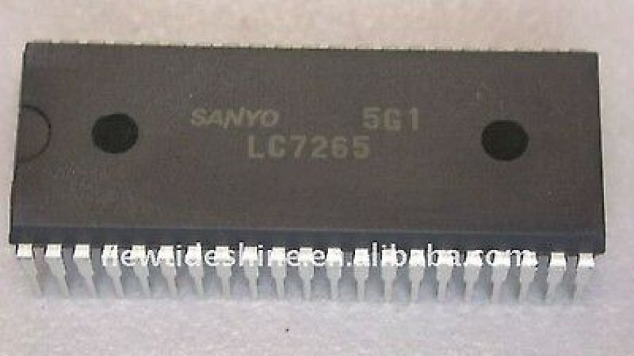 SANYO LC7265 DIP-42 Received Frequency Display for Radio