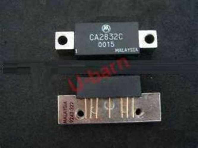 MOTOROLA MODULE,35.5 dB 1-200 MHz 1.6 WATT, CA2832C