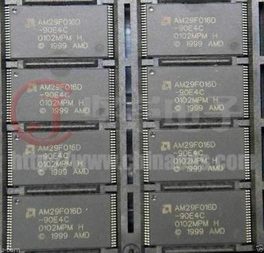 AMD TSOP40 ,16 Megabit (2 M x 8-Bit) CMOS 5.0, AM29F016D-90E4C