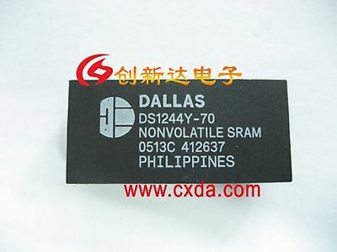 DALLAS DS1244Y-70 DIP 256k NV SRAM with Phantom Clock