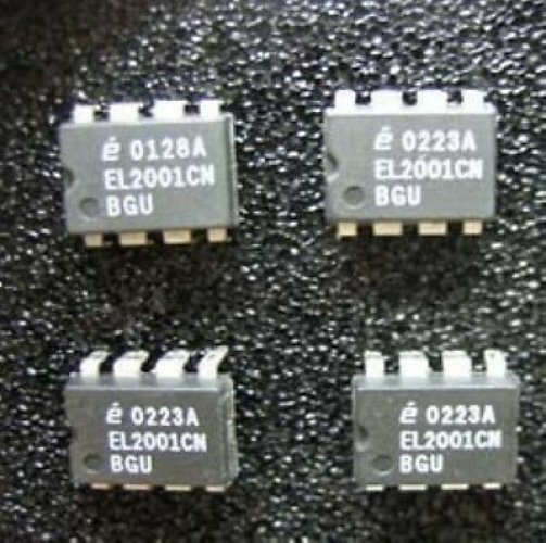 ELAMTEC EL2001CN DIP-8  LowPower, 70 MHz Buffer Amplifier