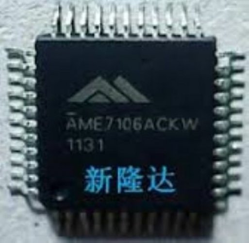 AME AME7106ACKW QFP-44 3-1/2 Digit A/D Converter High