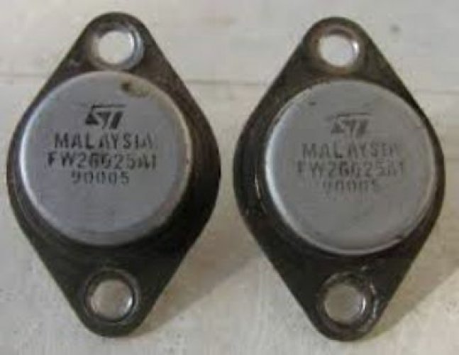 ST FW26025A1 TO-3 PNP POWER DARLINGTON TRANSISTOR