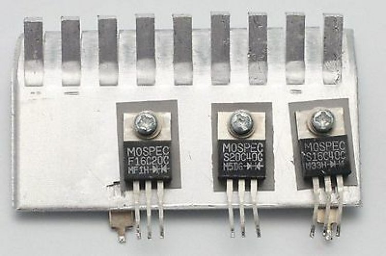 MOSPEC F16C20C TO-220 FRD