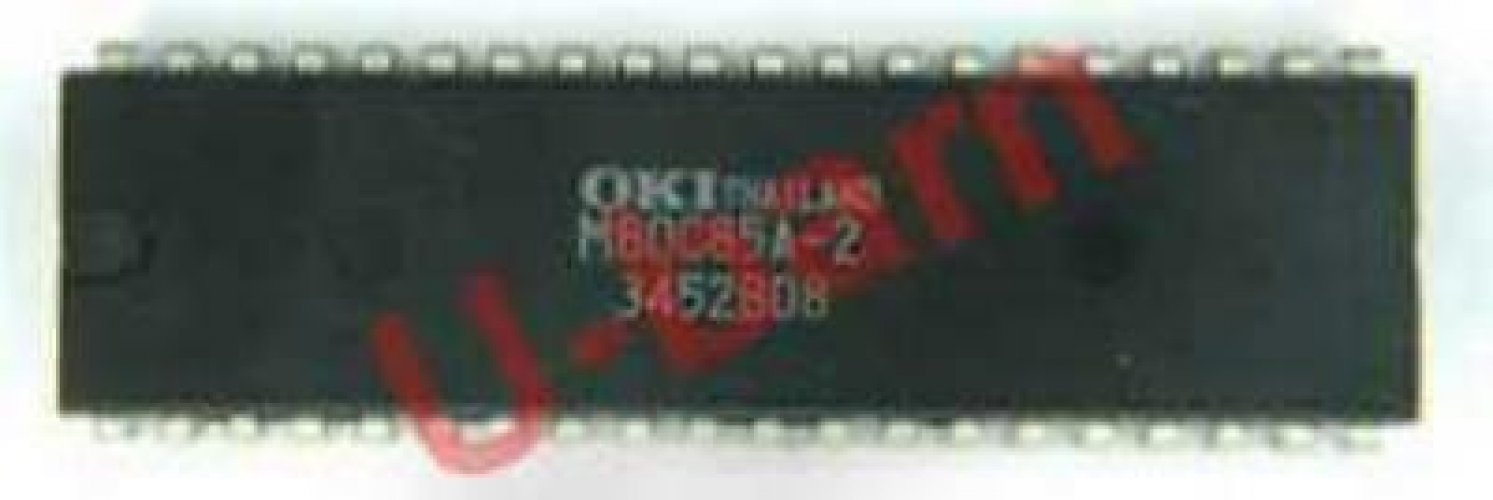 OKI M80C85A-2   8-BitCMOS MICROPROCESSOR