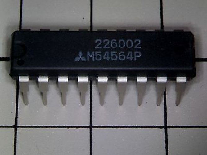 MITSUBISHI M54564P DIP-18,8-UNIT 500mA SOURCE TYPE DARLINGTON T