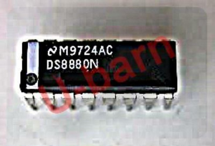 NS DS8880N   HighVoltage 7-Segment Decoder/Driver