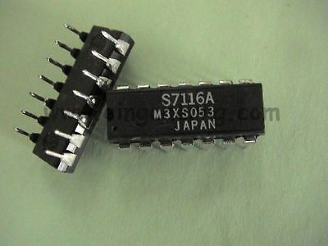 SMZSS/SEIKO S7116A DIP-14 Crystal Clock Oscillator