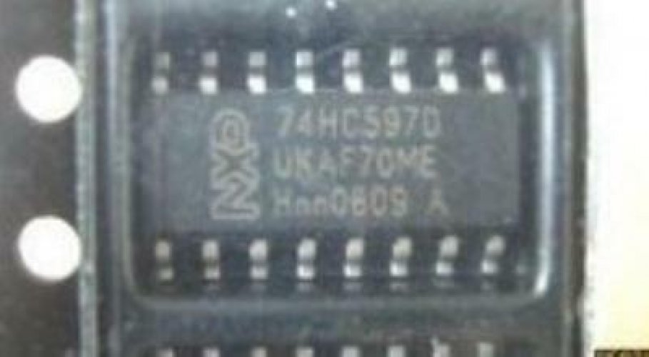 74HC597 SOP-16 8-bit shift register with input