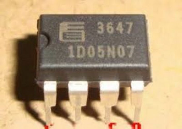 FUJI FA3647 DIP-8 PWM control IC with light load power