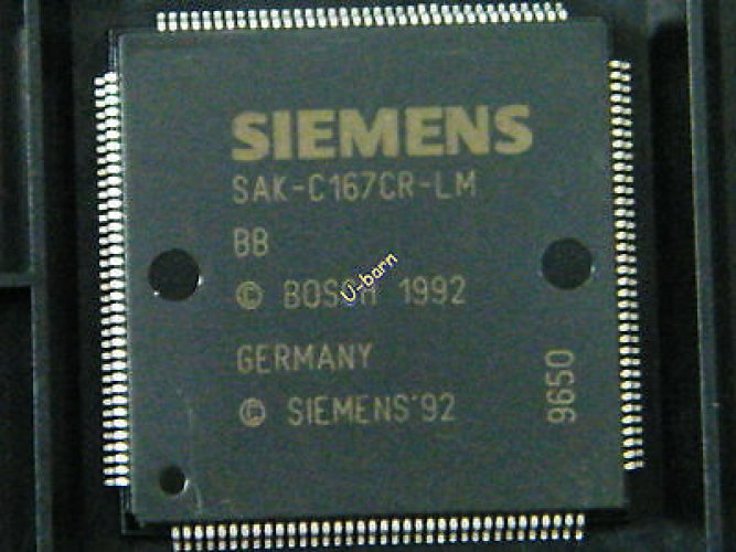 SIEMENS SAK-C167CR-LM QFP144  16-BitCMOS Single-Chip Microcon