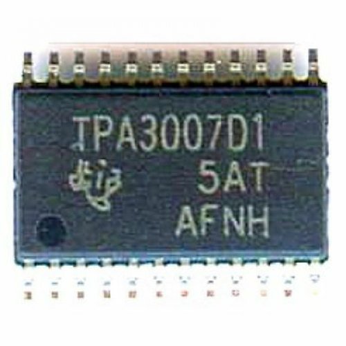 TI TPA3007D1 TSSOP-24 6.5-W MONO CLASS-D AUDIO POWER