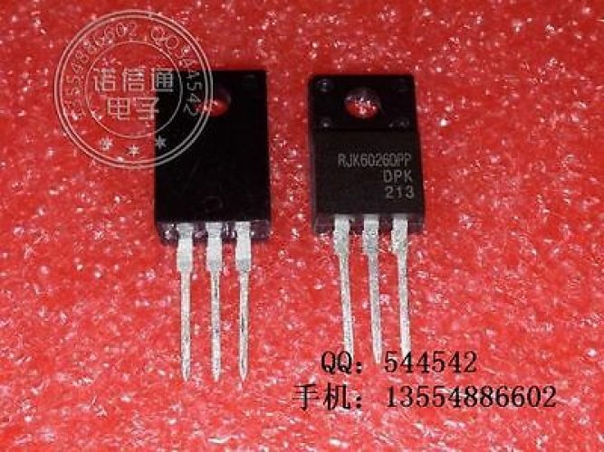 HITACHI RJK6026DPP TO-220F Silicon N Channel MOSFET