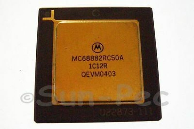 MC68882RC50A PGA MC680X0 FPU COPROCESSOR