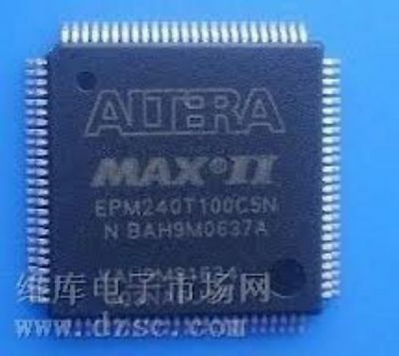 ALTERA EPM240T100C5 QFP100 MAX II CPLD 240 LE 100-TQFP