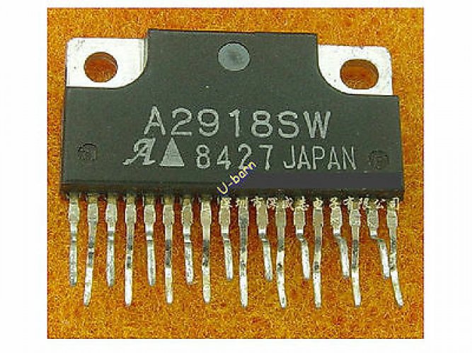 ALLEGRO A2918SW ZIP-18 DUAL FULL-BRIDGE PWM MOTOR DRIVER