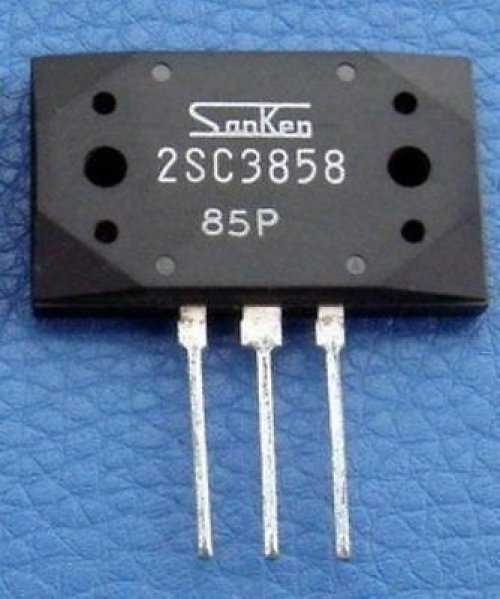 SANKEN 2SC3858 TO-3P POWER TRANSISTOR(17A 200V 200W)