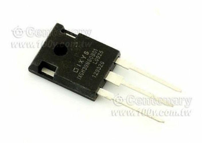 IXYS IXGH39N60BD1 TO-247 HiPerFAST IGBT with