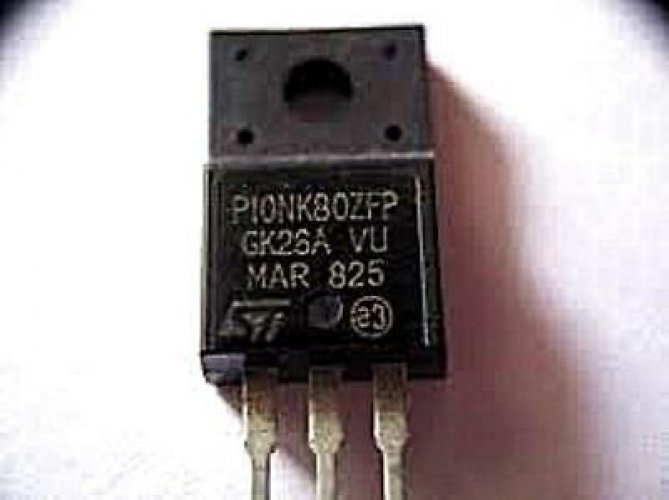 ST P10NK80ZFP TO220F