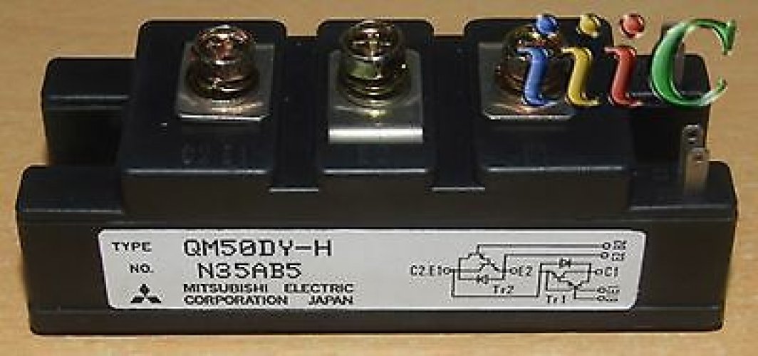 MIT QM50DY-H MODULE MEDIUM POWER SWITCHING USE INSULATED