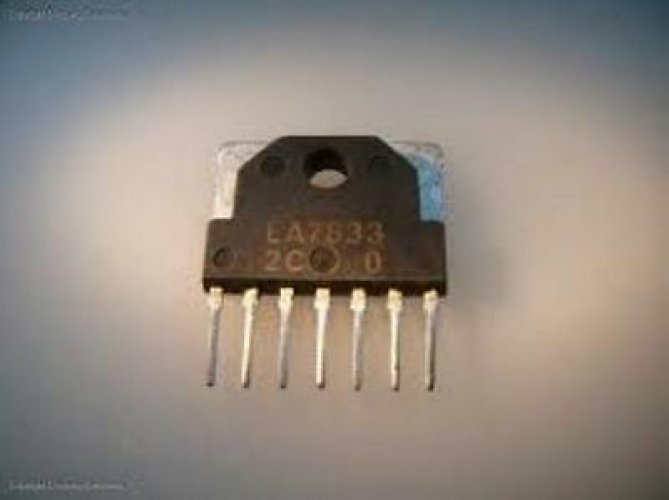 SANYO LA7833 SIP-7 Color TV Vertical Deflection Output