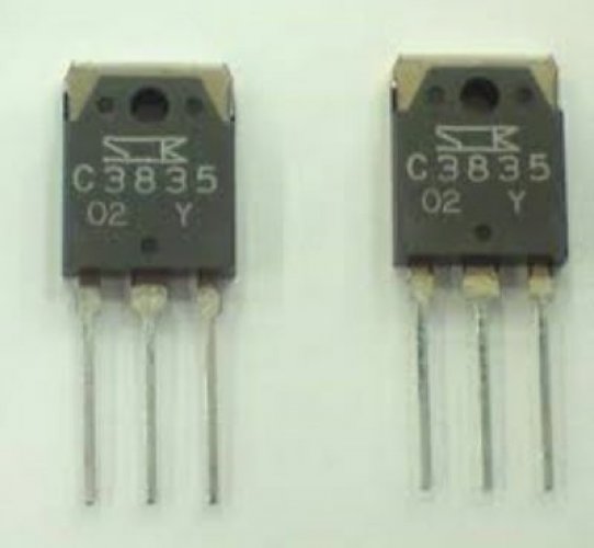 SANKEN 2SC3835 TO-3P Silicon NPN Triple Diffused Planar