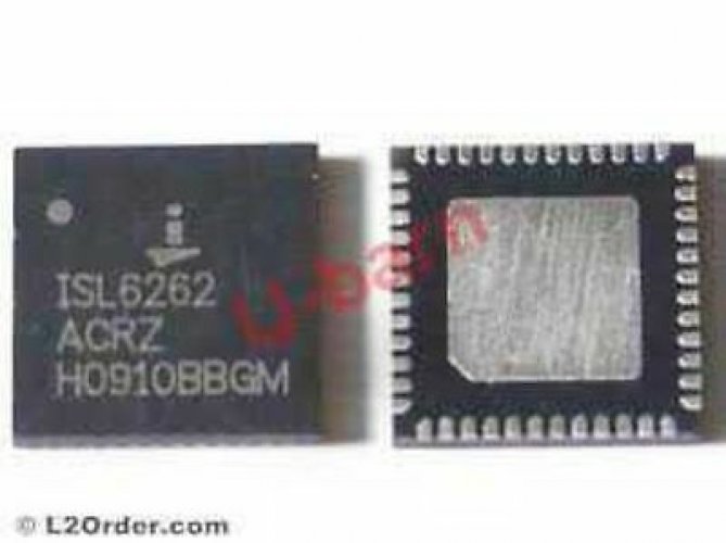 INTERSIL ISL6262ACRZ QFN-48,2-Phase Core Controller Santa