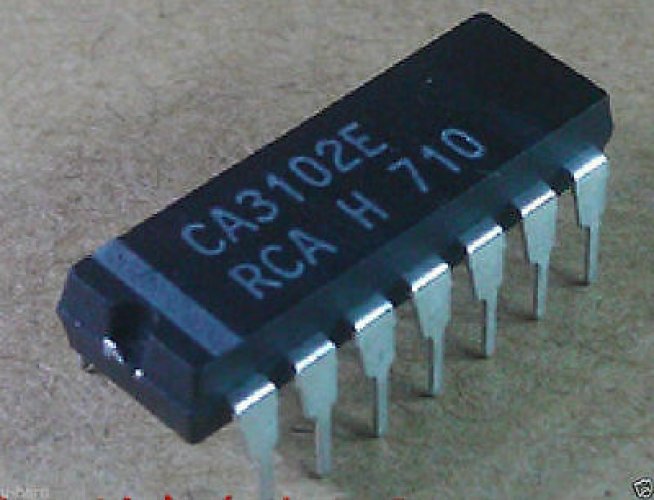 INTERSIL/HARRIS CA3102E DIP-14 Dual High Frequency