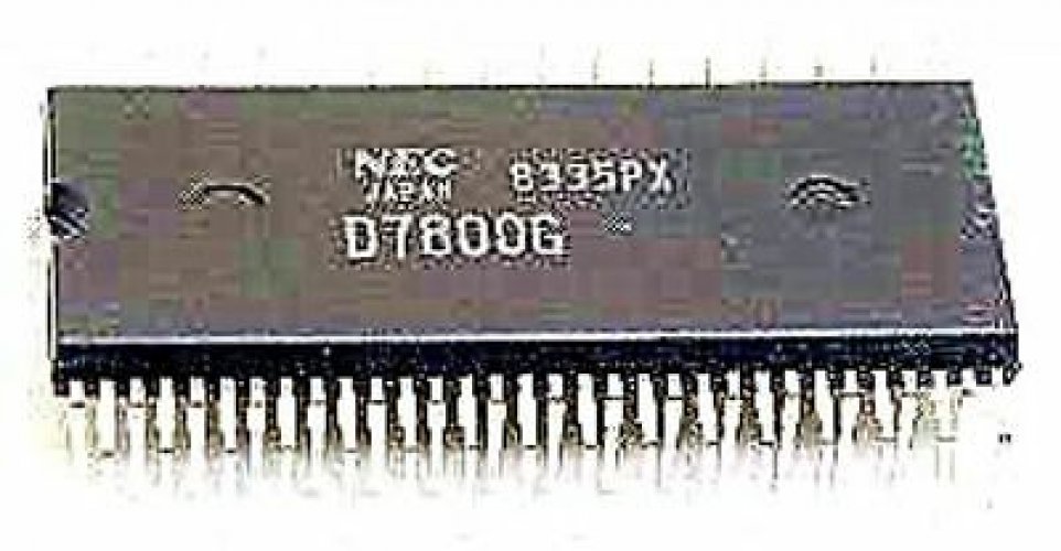NEC UPD7800G DIP-64 8-Bit Microcontroller