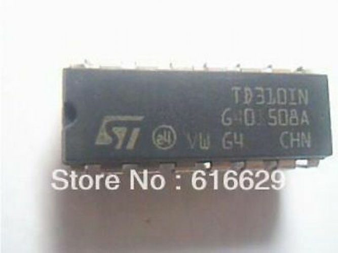 ST TD310IN DIP-16 Triple IGBT/MOS driver with current sense