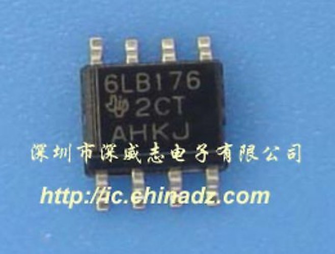 TI 6LB176 SOP-8 DIFFERENTIAL BUS TRANSCEIVERS