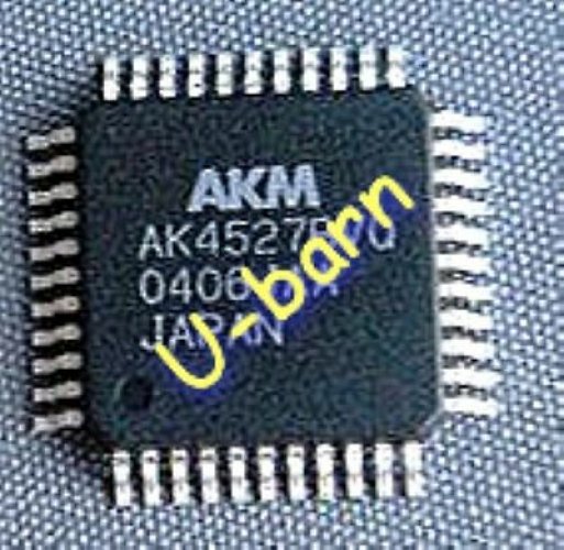 AKM AK4527BVQ QFP-44  HIGH PERFORMANCE MULTI-CHANNEL AUDIO CODE