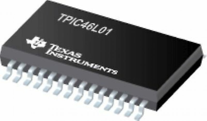 TI TPIC46L01 SOP-28 6-Channel Serial/Parallel Low-Side
